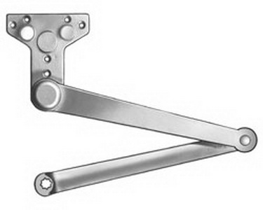 Heavy Duty Parallel Arm with Positive Stop Sprayed, Aluminum Enamel