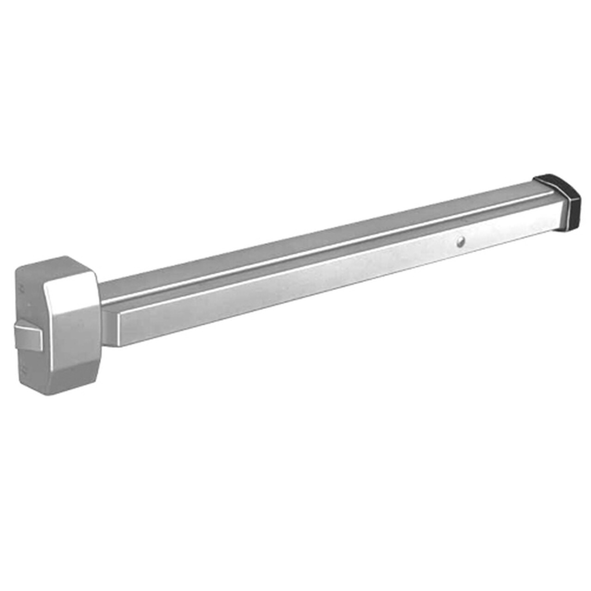 2828FEN Reversible Rim Exit Device Exit Only for 33 to 36 in. Door Sprayed, Aluminum Enamel