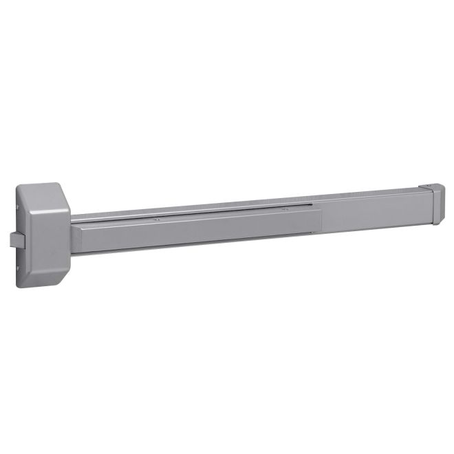 3828FEN Reversible Heavy Duty Rim Exit Device Exit Only for 33 to 36 in. Door Sprayed, Aluminum Enamel