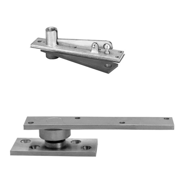 Center Hung Pivot Set with 340 Top Pivot, Satin Chrome