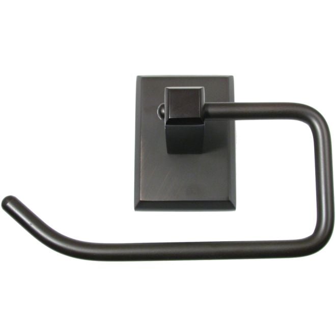 Utica Euro Tissue Roll Holder, Oil Rubbed Bronze