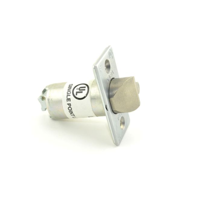 0.5 in. Floating Face Latch with 2.75 in. Backset, Satin Chrome