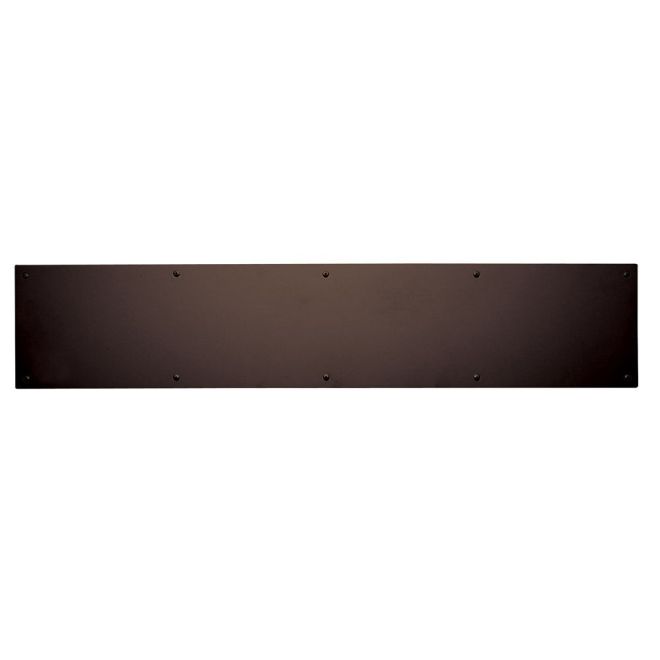 10 x 34 in. Kick Plate, Dark Bronze Powder Coat