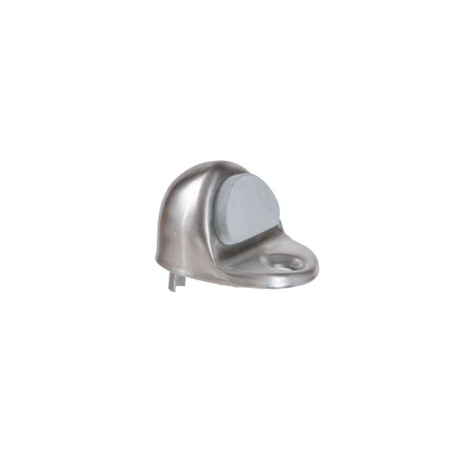 Wrought Universal Dome Stop with Combo Pack Screws, Satin Chrome by Satin Stainless Steel