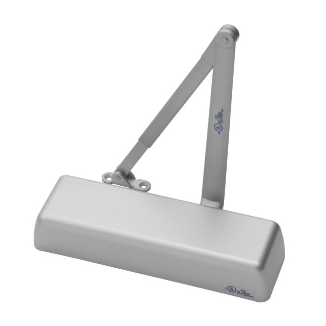 Commercial Tri Mount Non Hold Open Door Closer, Aluminum