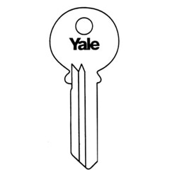 2.75 in. Backset Commercial 6 Pin Key Blank with Stock Section PARA Keyway