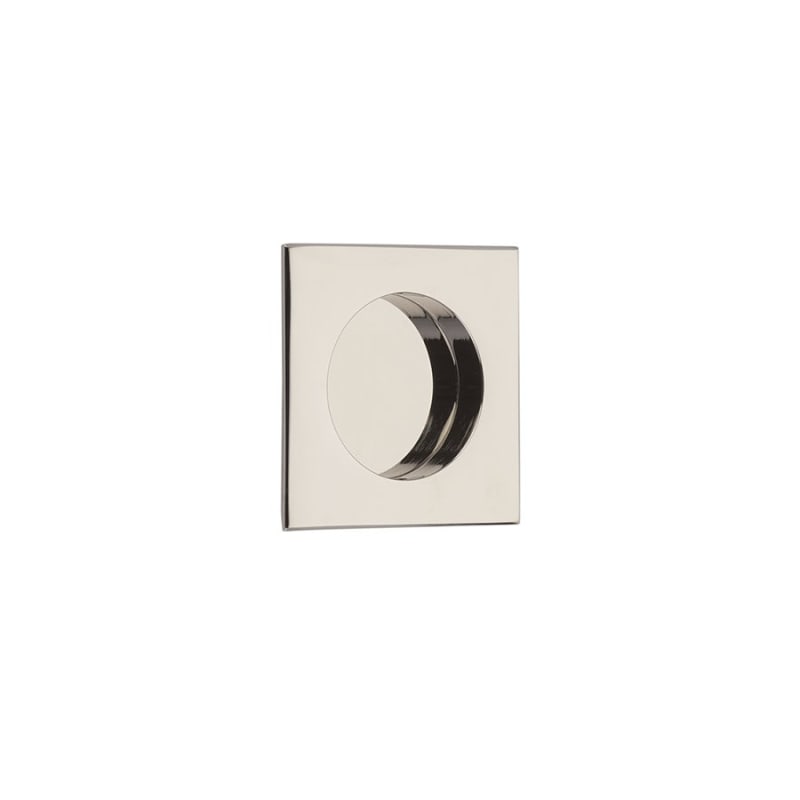 2213US14 Square Flush Pull, Bright Nickel