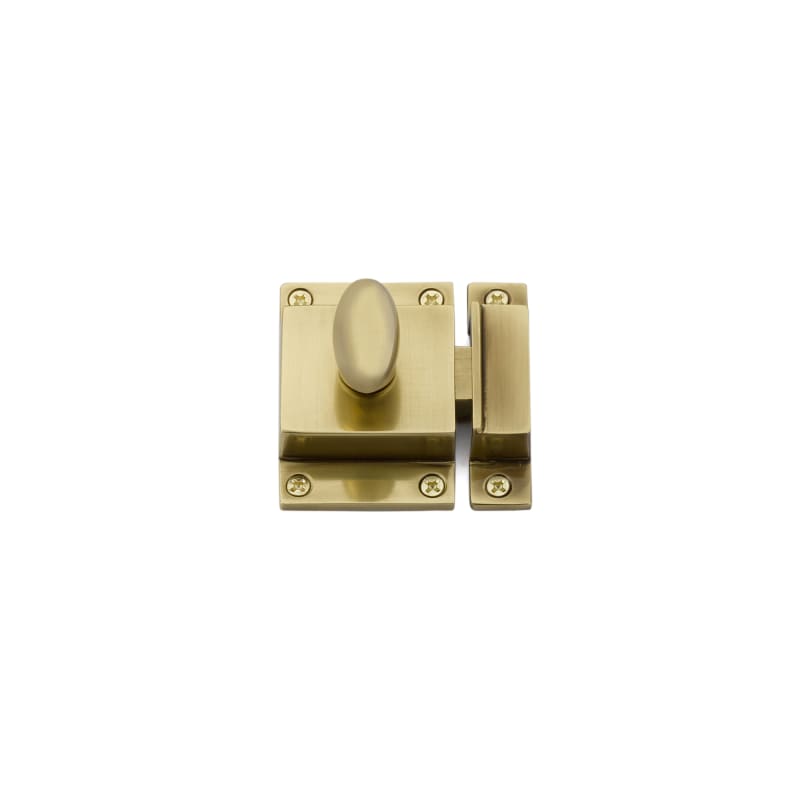 2.25 x 2 in. Cabinet Latch, French Antique Brass