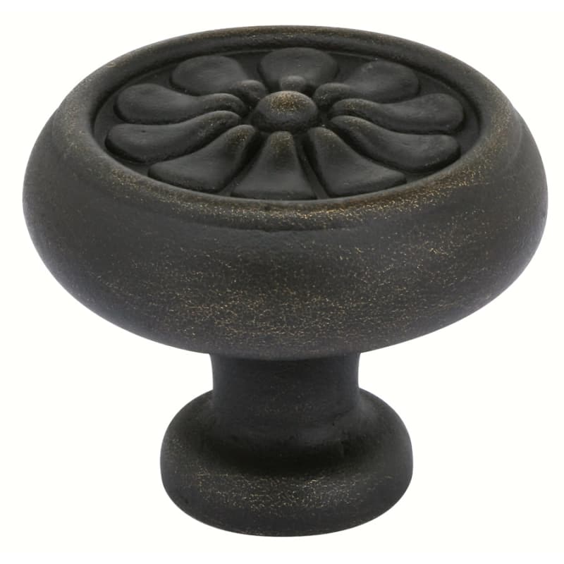 Picture of Emtek 86096MB 1.25 in. Tuscany Petal Cabinet Knob, Medium Bronze
