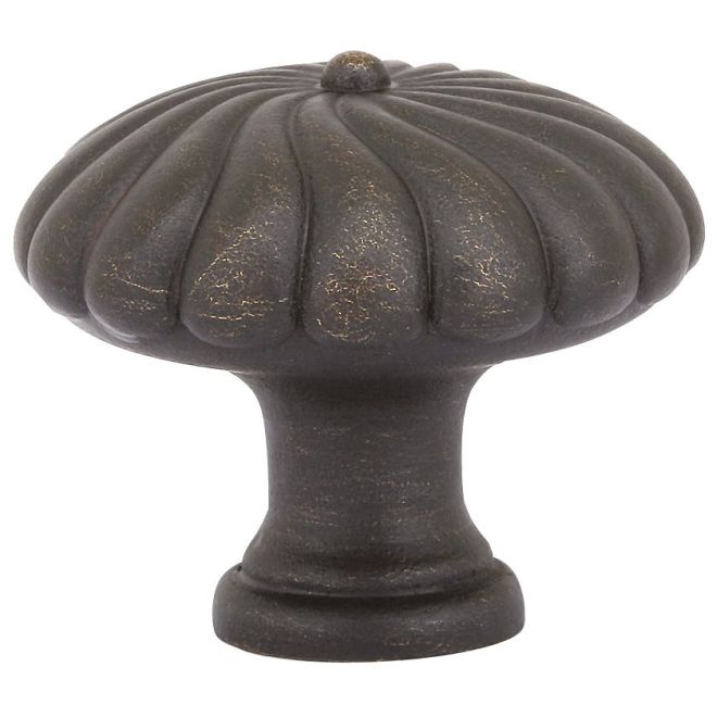 86246MB 1.75 in. Twist Round Cabinet Knob, Medium Bronze