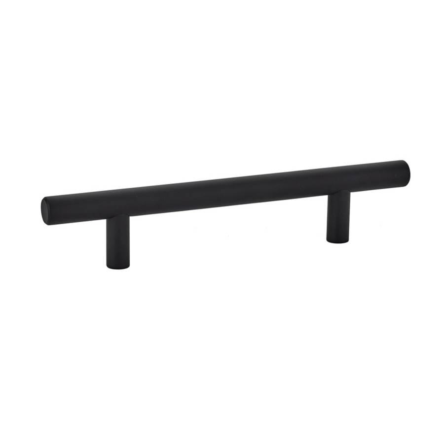 10 in. C-C US19 Brass Bar Pull, Flat Black