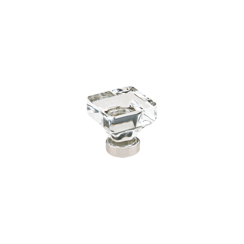 Picture of Emtek 86404US14 1.62 in. Square Cabinet Knob, Bright Nickel