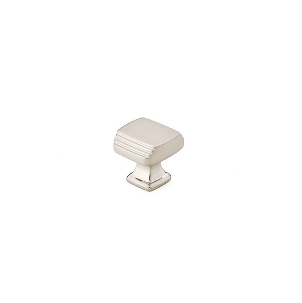 1.25 in. US10B Art Deco Knob, Oil Rubbed Bronze
