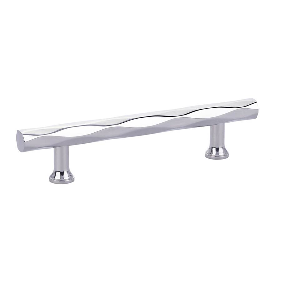 10 in. C-C US26 Cabinet Tribeca Pull, Polished Chrome