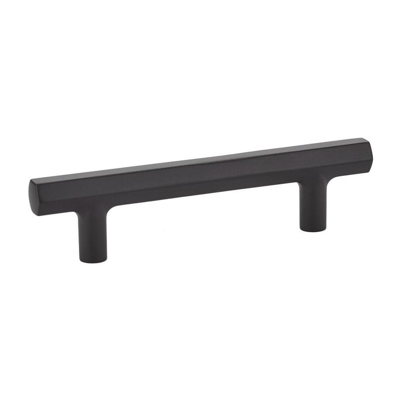 5 in. Mod Hex Center to Center Cabinet Pull, Flat Black
