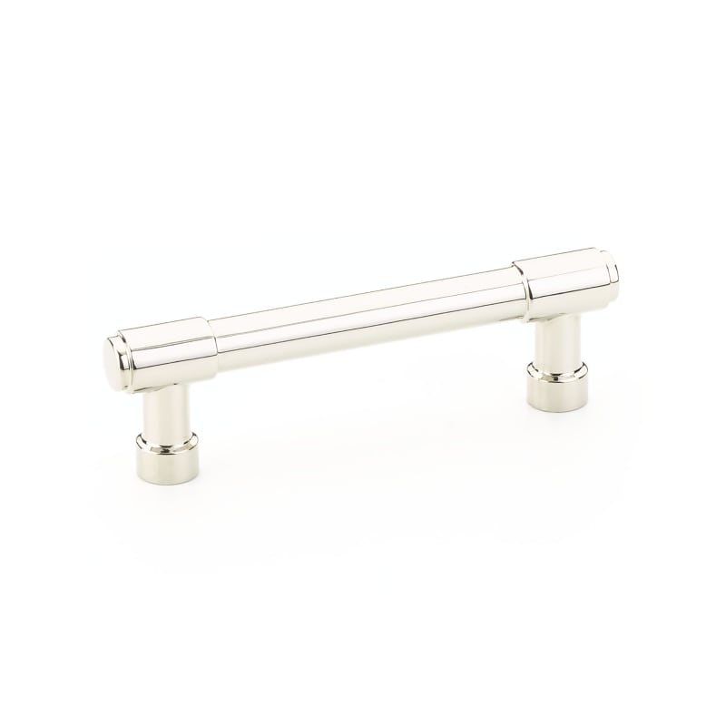 3.5 in. Jasper Center to Center Cabinet Pull, Bright Nickel