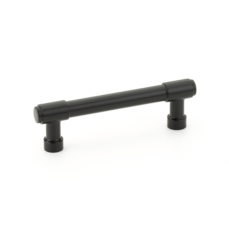 3.5 in. Jasper Center to Center Cabinet Pull, Flat Black
