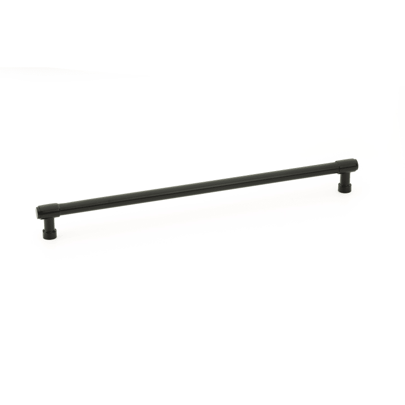 12 in. Jasper Center to Center Cabinet Pull, Flat Black