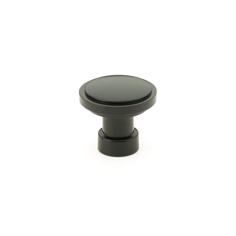 Picture of Emtek 86697US19 1.25 in. Haydon Cabinet Knob, Flat Black
