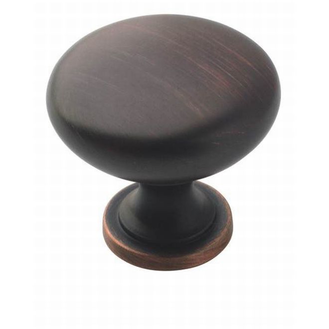 Picture of Amerock BP53005ORB-10PACK 1.25 in. Dia. Allison Value Cabinet Knob, Oil Rubbed Bronze - Pack of 10