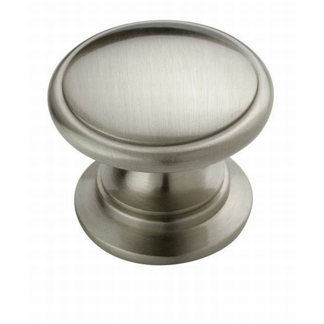 Picture of Amerock BP53012G10-10PACK 1.25 in. Dia. Allison Value Cabinet Knob&#44; Satin Nickel - Pack of 10