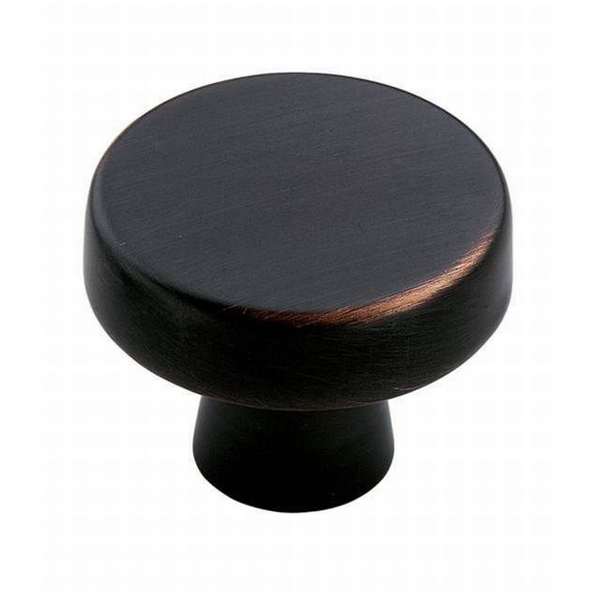 Picture of Amerock BP55270ORB-10PACK 1.31 in. Dia. Blackrock Cabinet Knob, Oil Rubbed Bronze - Pack of 10