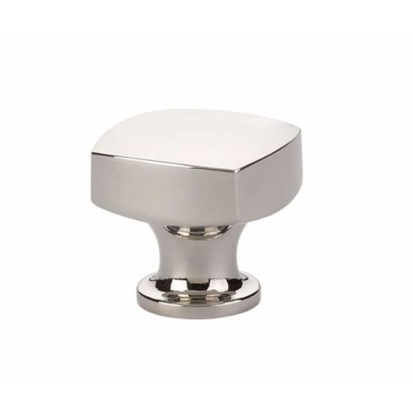 1.5 in. Freestone Cab Knob, Polished Nickel