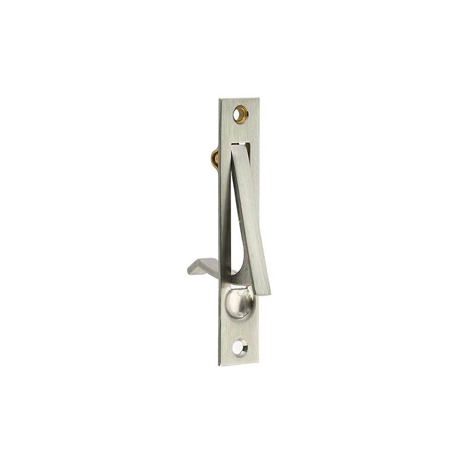 Solid Brass Edge Pull for Sliding Doors, Satin Brass