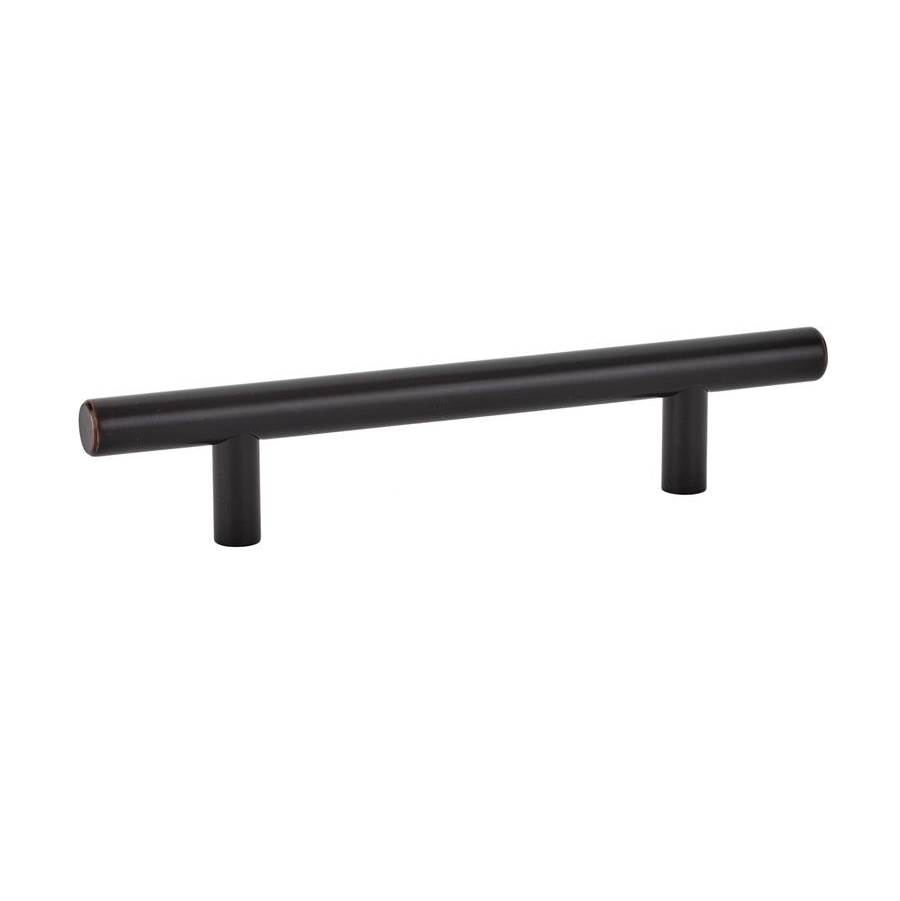 8 in. Brass Center To Center Bar Cabinet Pull, Oil Rubbed Bronze