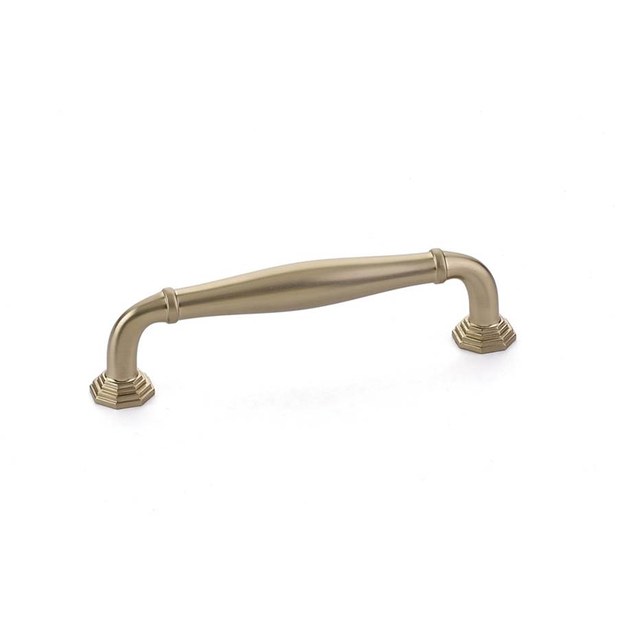 86472US4 4 in. Center To Center Blythe Cabinet Pull, Satin Brass