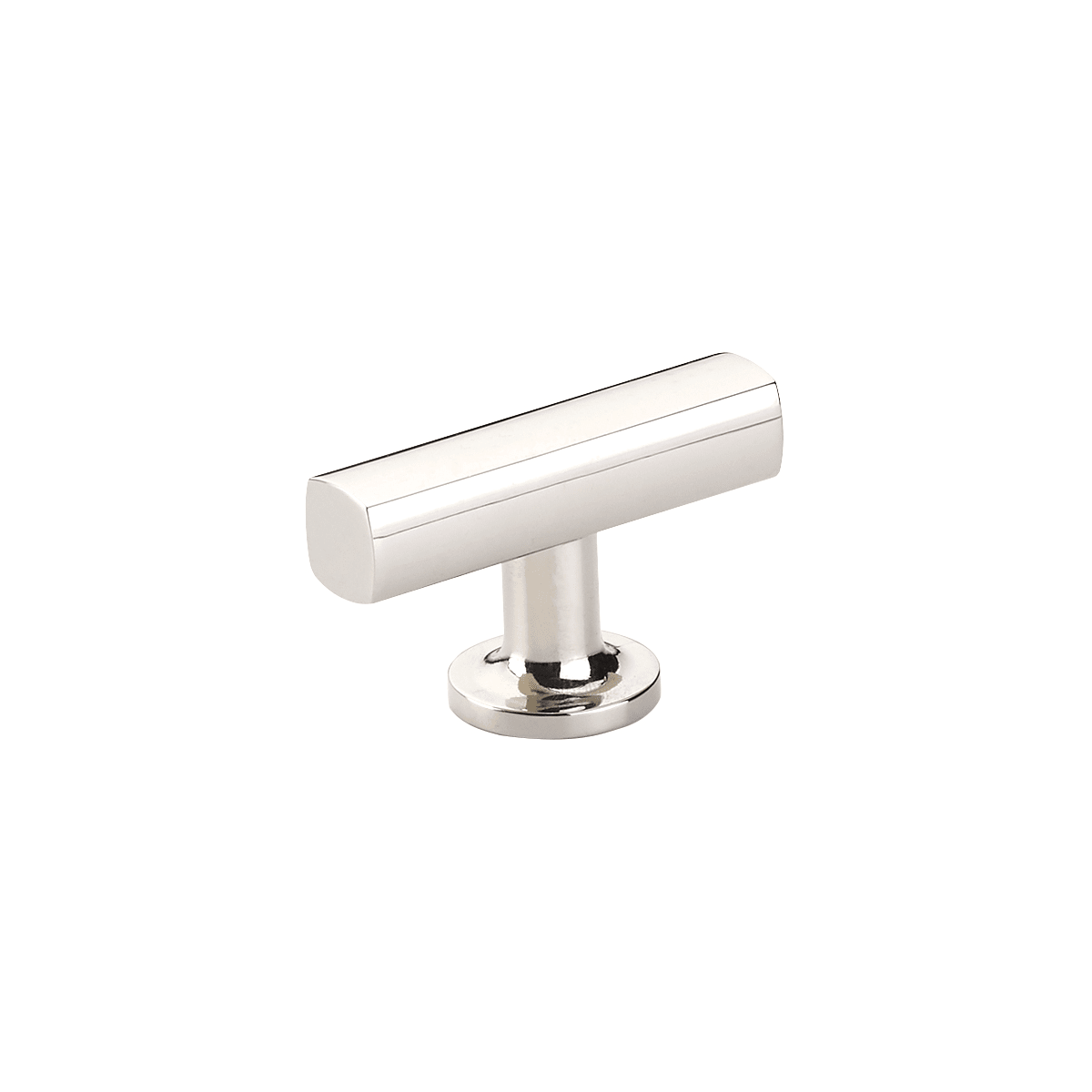 2 in. T- Knob Cabinet Knob - Polished Nickel