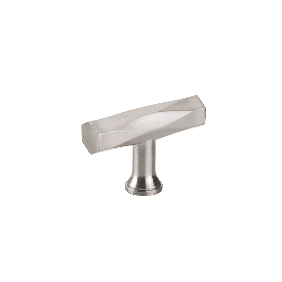 2 in. Tribeca T-Knob Cabinet Knob - Satin Nickel
