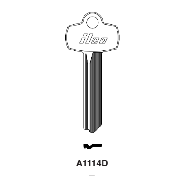 Nickel Plated Best Key Blank