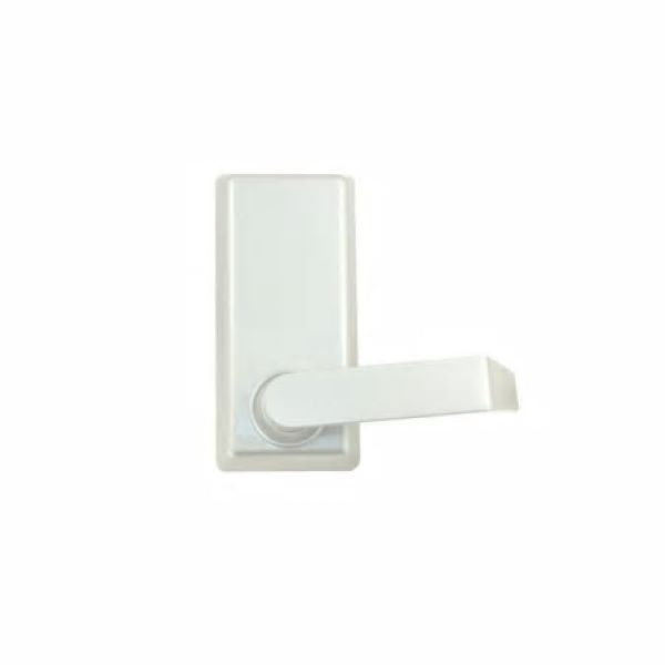 230LBE689RH Right Hand Reverse Passage Exterior Trim with 06 Style Lever for 22 Series Exit Devices - Lacquer Sprayed Aluminum