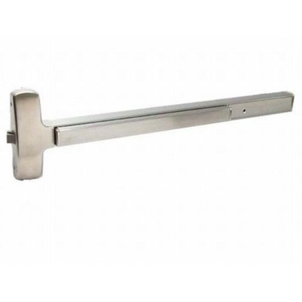 25REO283 US28 3 ft. Less Trim Exit Device - Aluminum