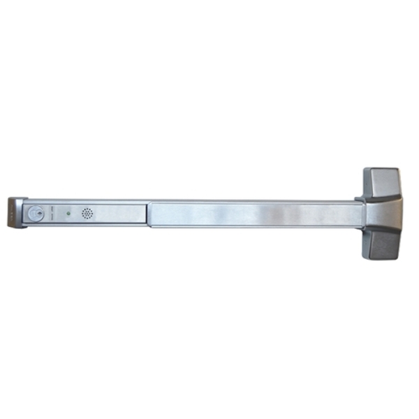 36 in. US32D Exit Only Rim Exit Device - Grade 1 - Satin Stainless Steel