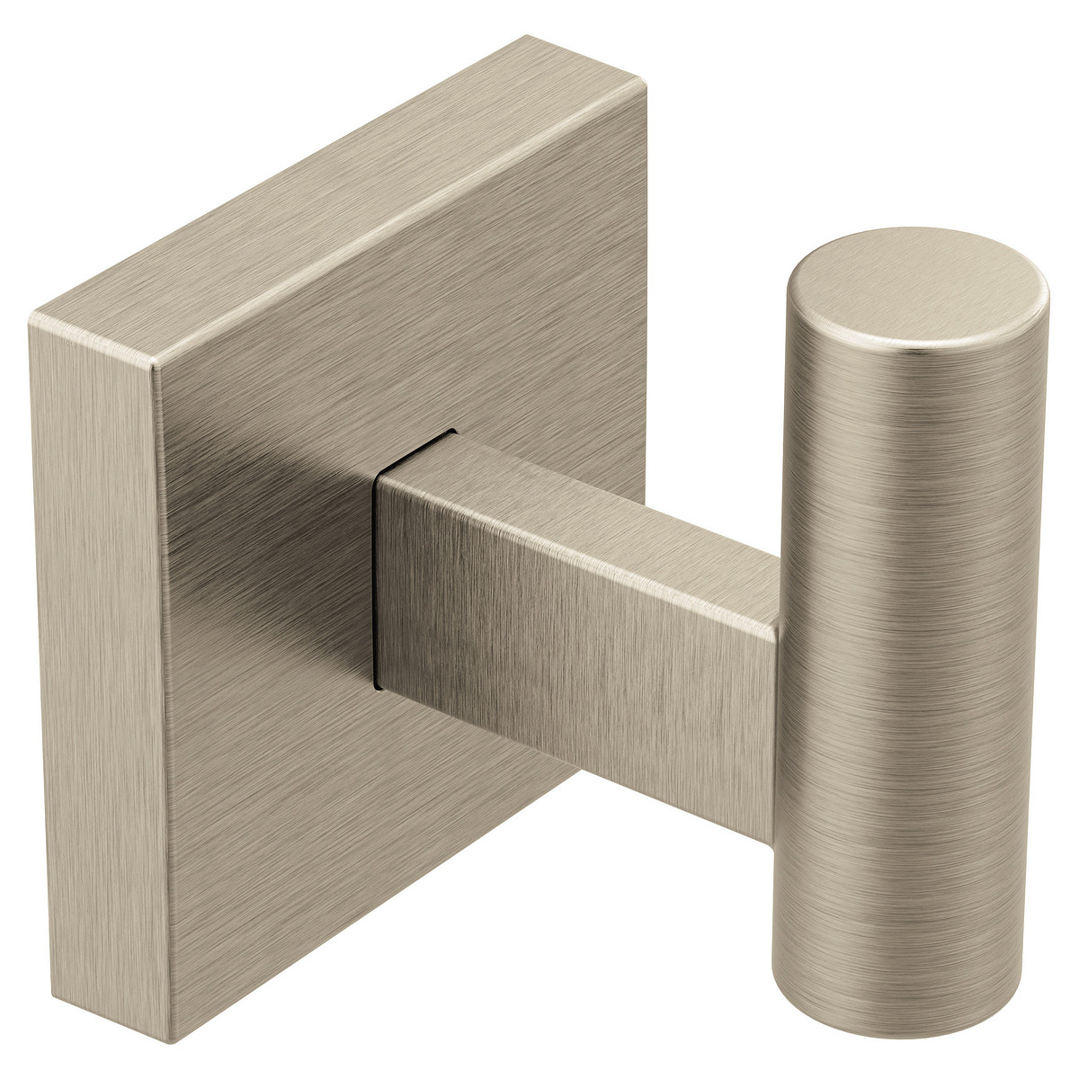 BP1803BN Triva Single Robe Hook, Brushed Nickel