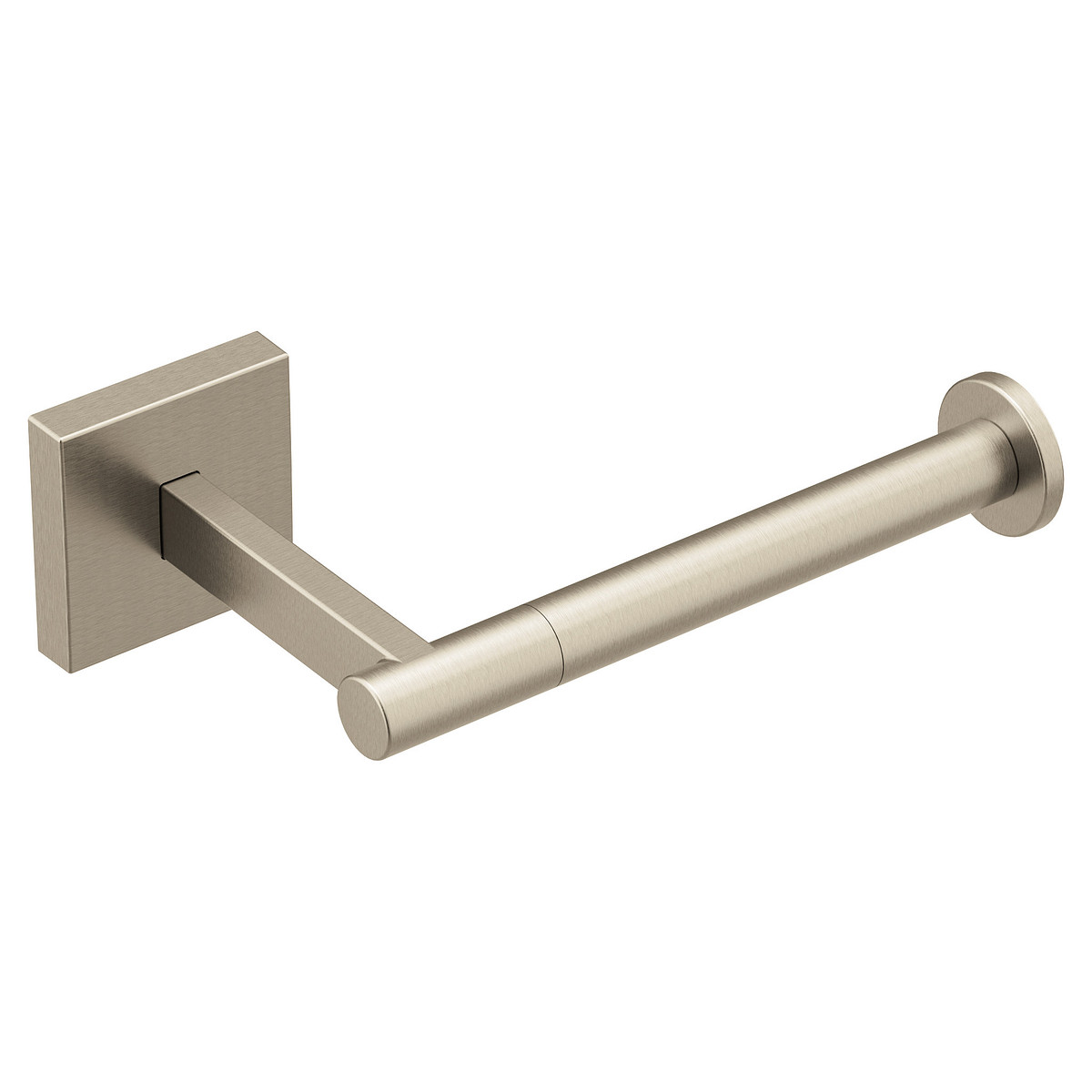 BP1808BN Triva Single-Post Paper Holder, Brushed Nickel