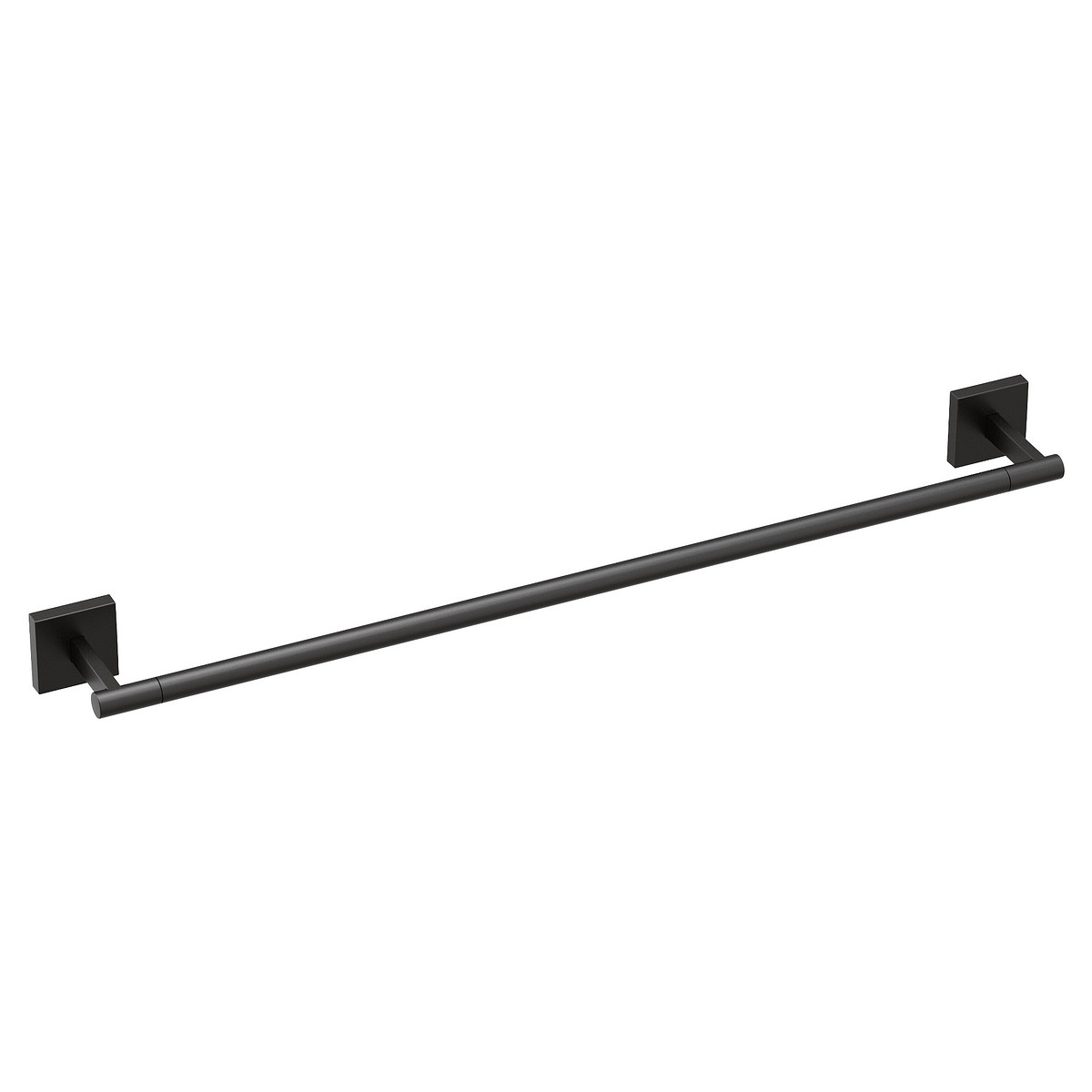 BP1824BL 24 in. Triva Towel Bar, Matte Black