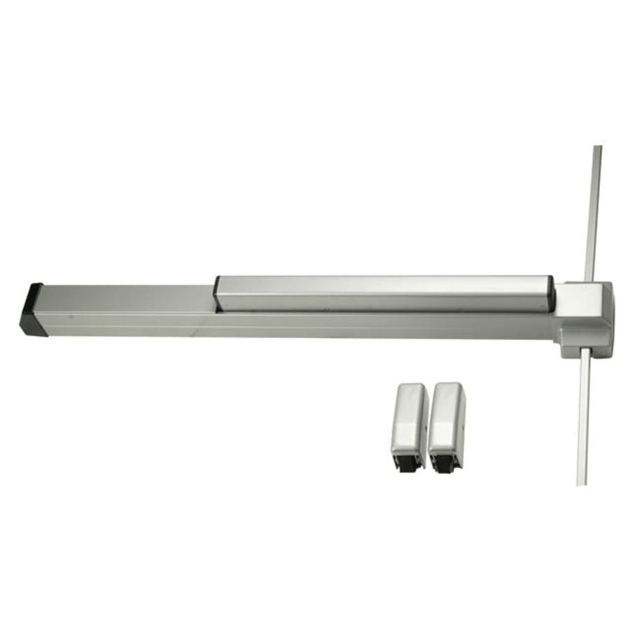 2227EOF6893 Surface Mounted Vertical Rod Fire Rated Exit Device, 689 Aluminum