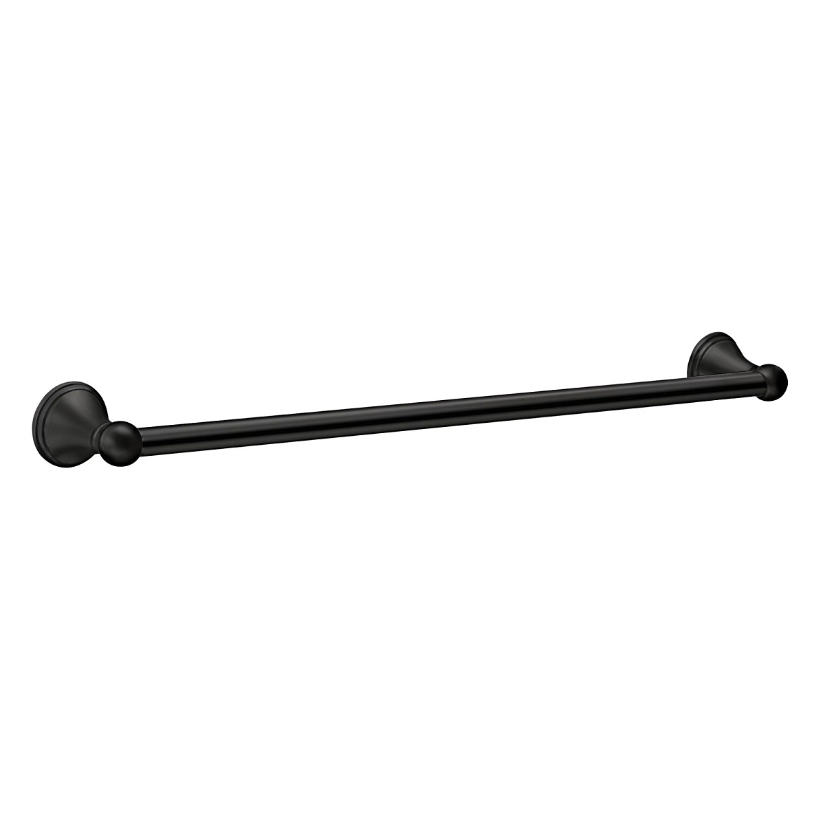 DN8424BL 24 in. Preston Towel Bar, Matte Black