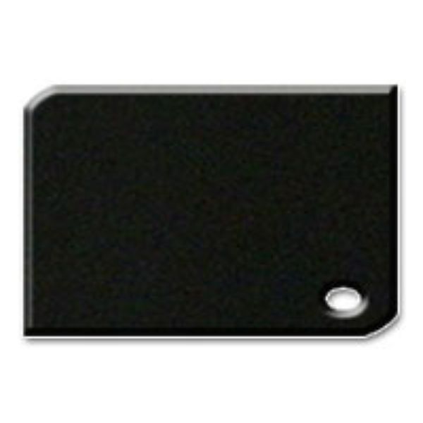 2.25 in. Full Lip Strike with 1.75 in. Extended Round Corners, Black