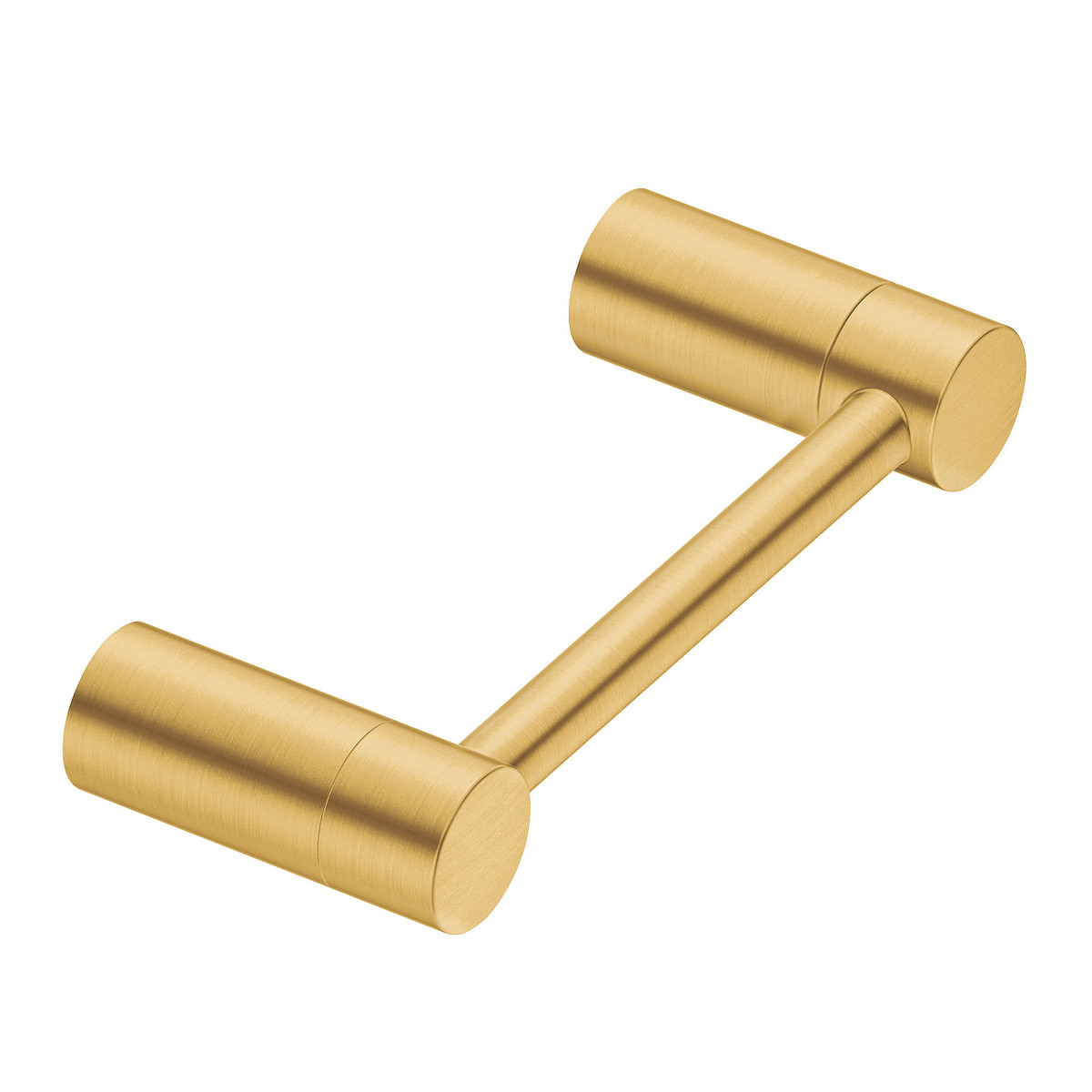 YB0408BG Align Pivoting Toilet Paper Holder, Brushed Gold