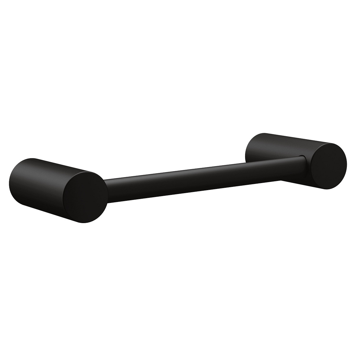 YB0486BL 9 in. Align Hand Towel Bar, Matte Black