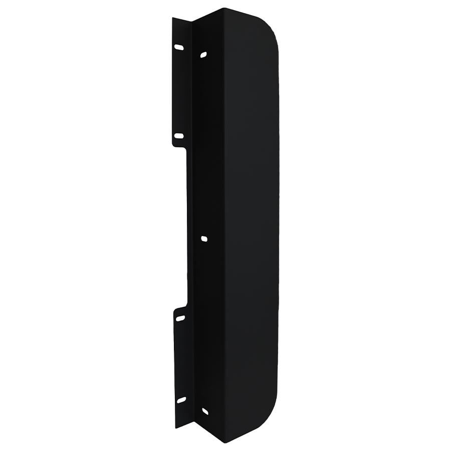 LPB Panic Shield Latch Protector for Exit Devices, Black