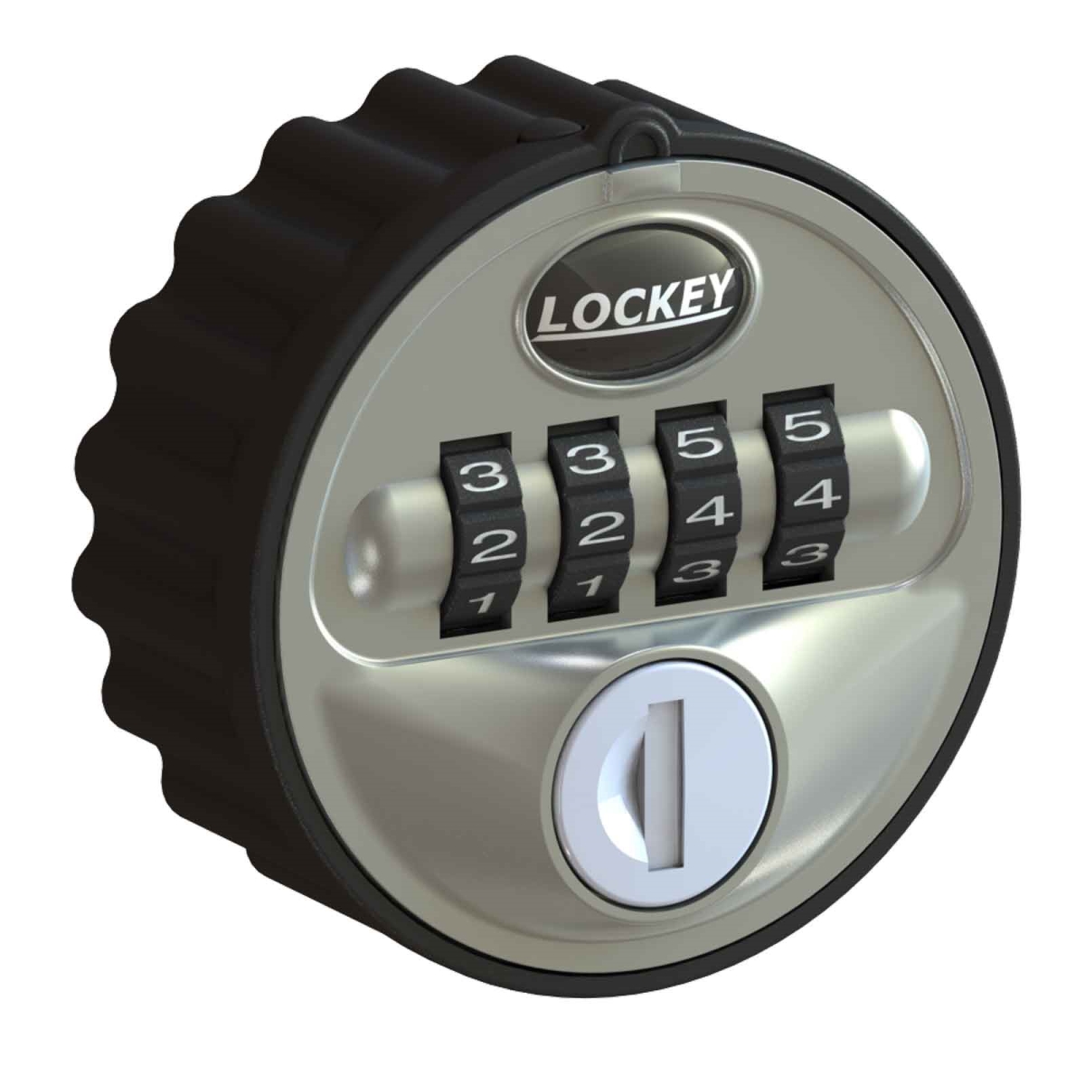 Lockey Mechanical Combination Cam Lock Black Finish