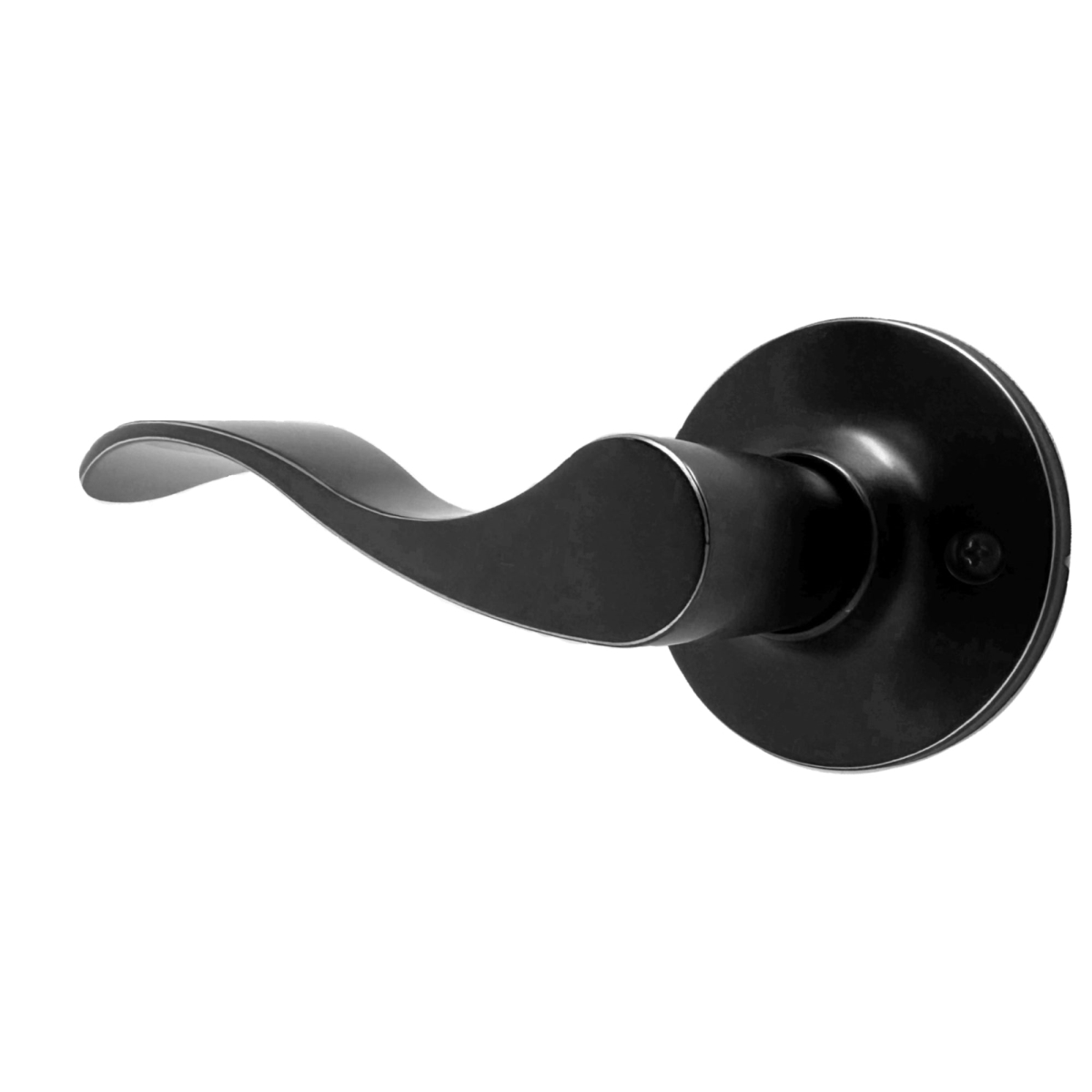L0205X2--0020   Haven Left Hand Pull Only Lever, Matte Black