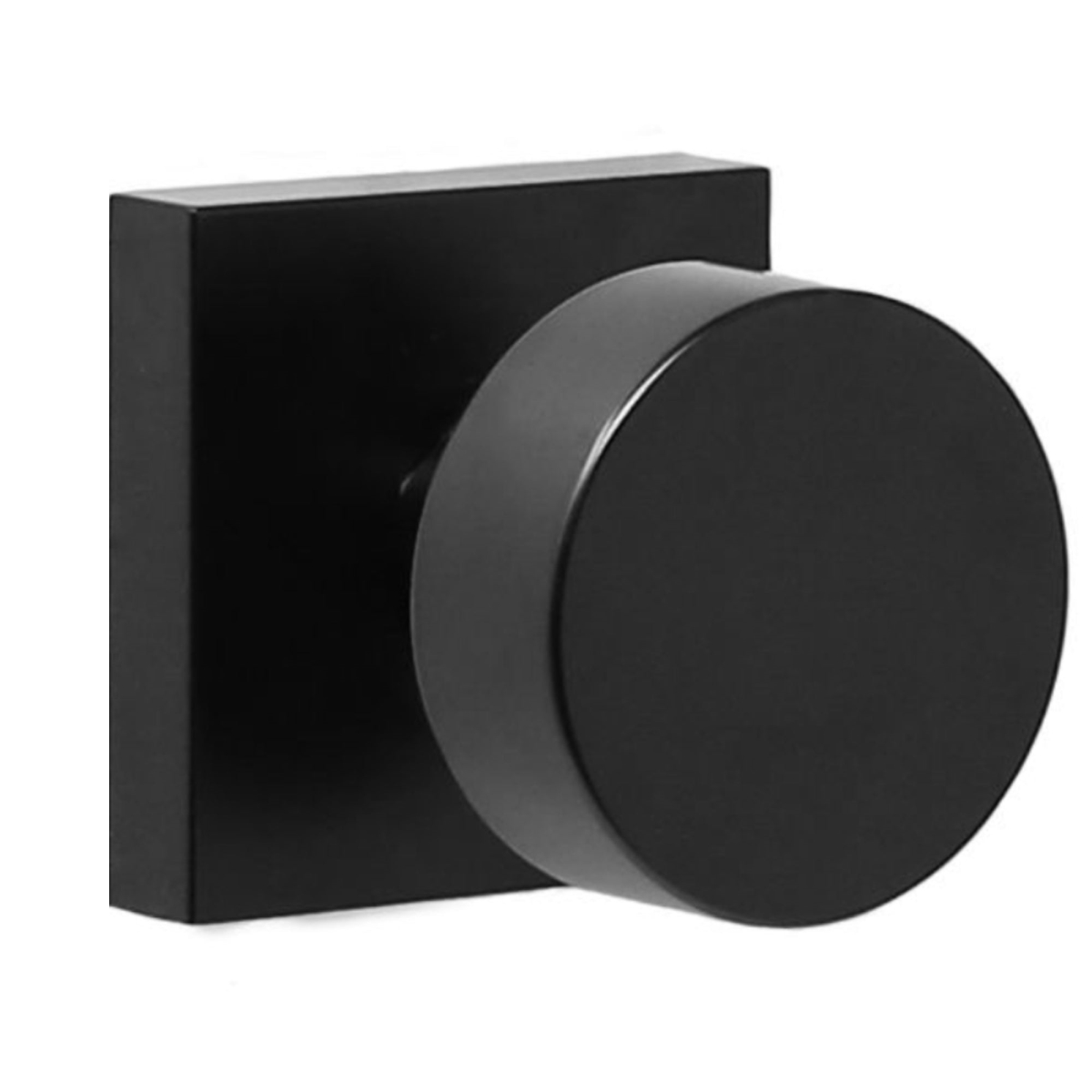 Mesa Hall & Closet Knob - Matte Black - Adjustable Spring Latch