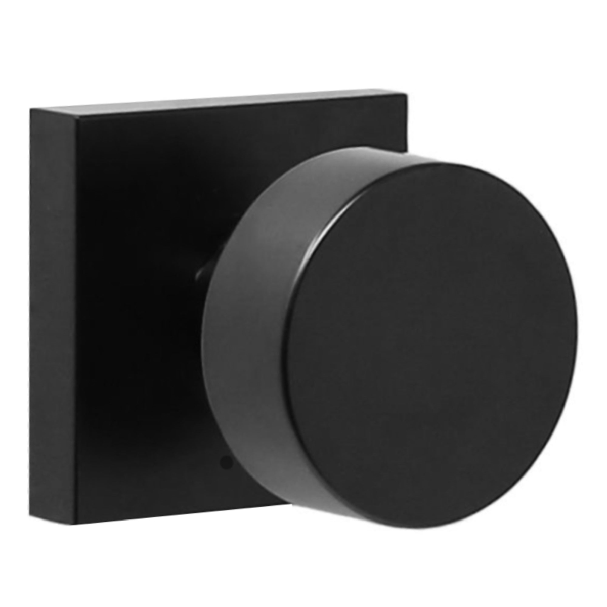 Mesa Bed & Bath Knob - Matte Black - Adjustable Spring Latch