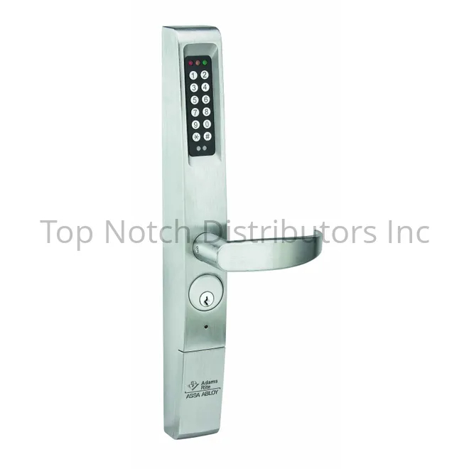 309001626 eForce Keyless Keypad Entry Lock - Satin Chrome Finish